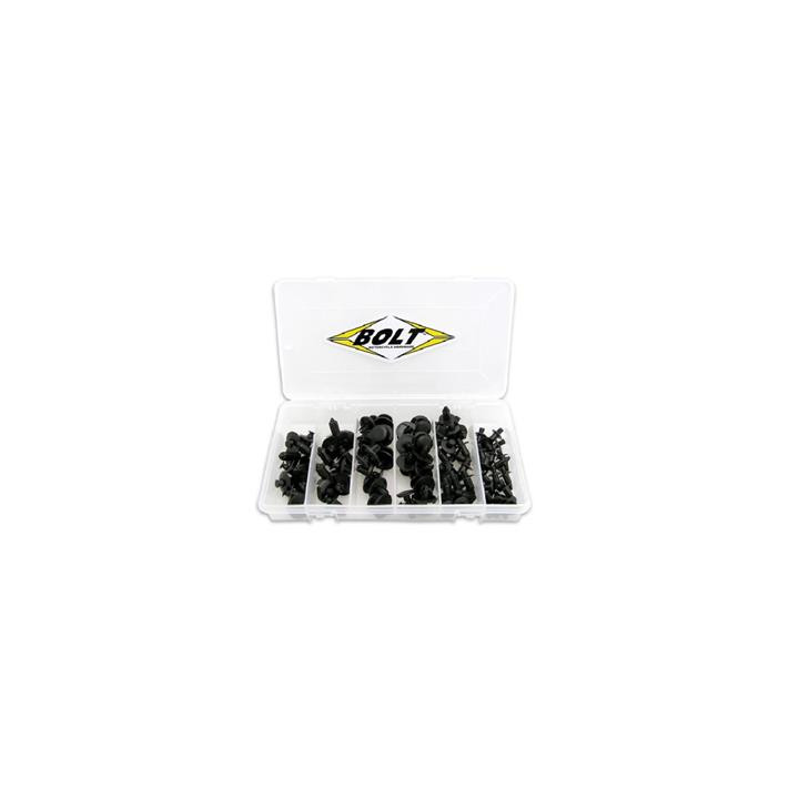 Coffret assortiment rivet plastique Bolt M6/M7/M8 | Oxmoto