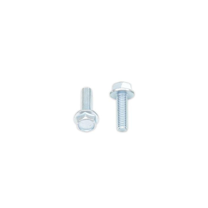 Vis à bride Bolt tête hexagonale 10mm M6x1x20mm 10 pièces