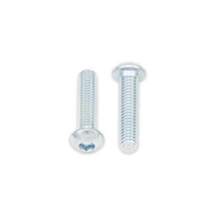 Vis tête bombée épaisse Bolt M6x1x25mm 10 pièces | Oxmoto
