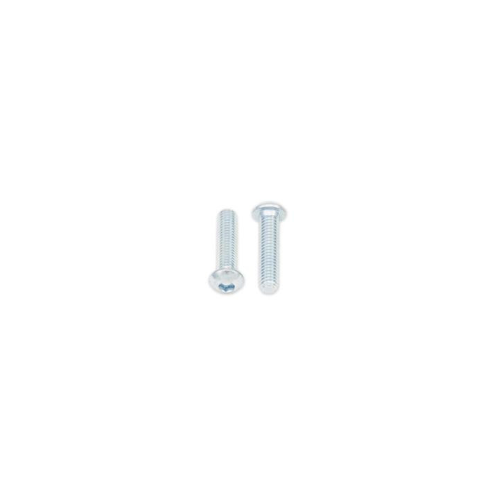 Vis tête bombée épaisse Bolt M6x1x25mm 10 pièces | Oxmoto