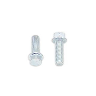 Vis à bride Bolt tête hexagonale 8mm M6x1x18mm 10 pièces