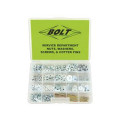 Coffret écrous, rondelles, vis, goupilles Bolt 422 pièces