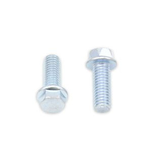 Vis à bride Bolt tête hexagonale 8mm M6x1x16mm 10 pièces