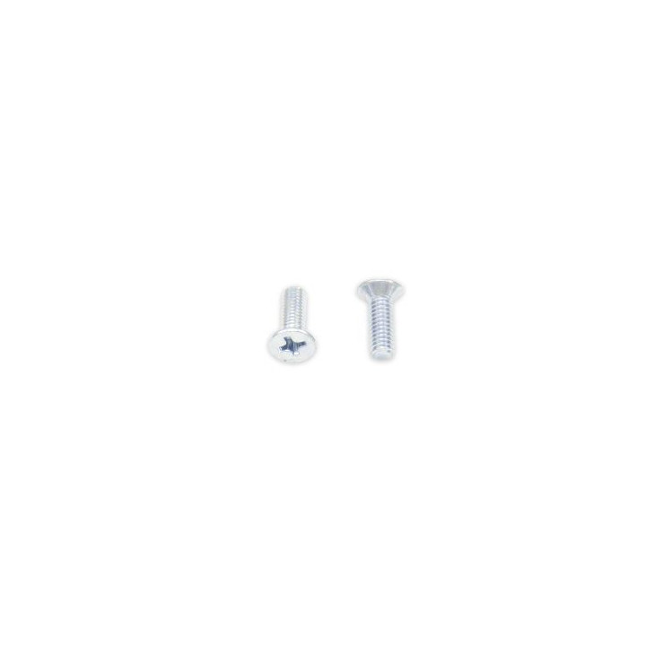 Vis tête fraisée Bolt empreinte Philips M4x0,7x12mm 10 pièces