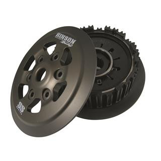 Noix d'embrayage + plateau de pression Hinson Kawasaki KX450