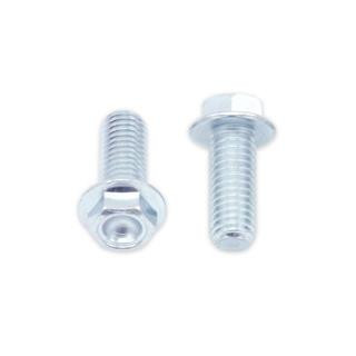 Vis à bride Bolt tête hexagonale 10mm M8x1,25x20mm 10 pièces