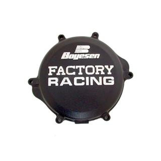 Couvercle de carter d'embrayage Boyesen Factory Racing noir Suzuki RM-Z125