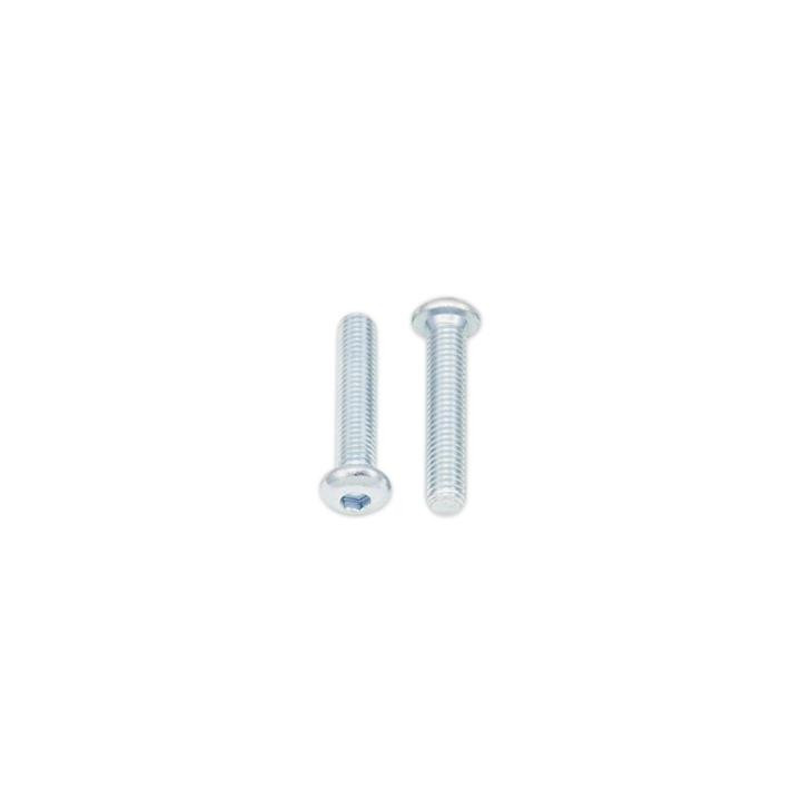Vis tête bombée épaisse Bolt M8x1,25x40mm 10 pièces | Oxmoto