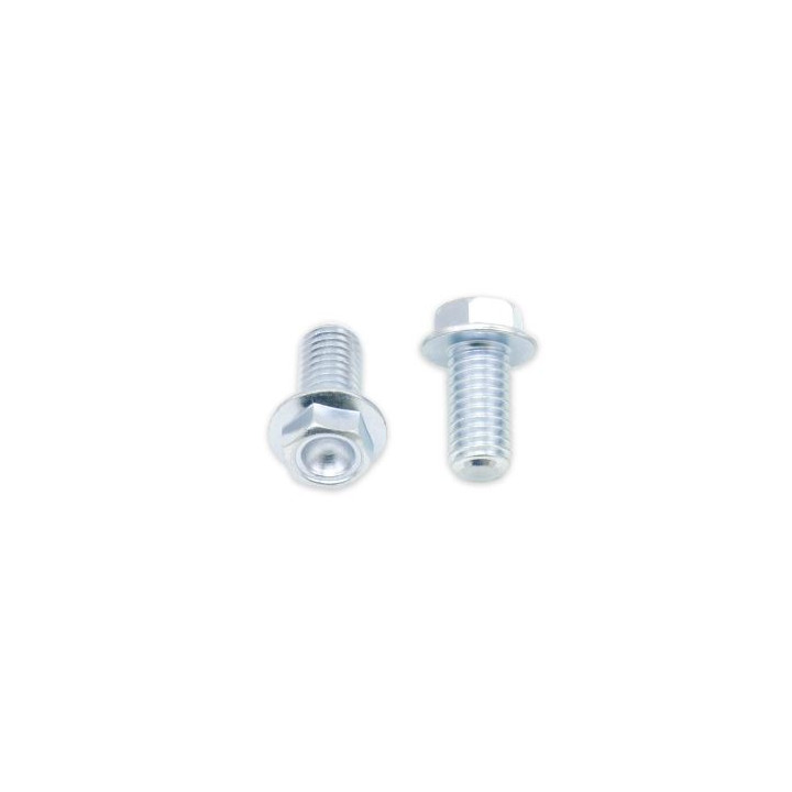 Vis à bride Bolt tête hexagonale 10mm M8x1,25x16mm 10 pièces