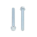 Vis à bride Bolt tête hexagonale 8mm M6x1x45mm 10 pièces