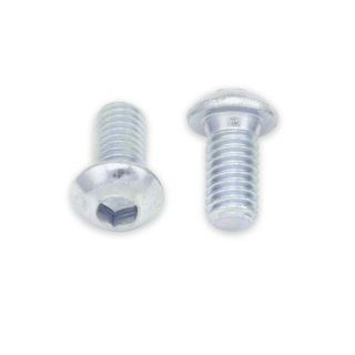 Vis tête bombée épaisse Bolt M6x1x12mm 10 pièces | Oxmoto