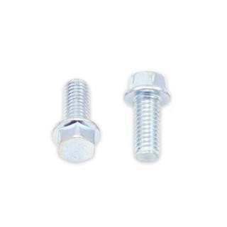 Vis à bride Bolt tête hexagonale 8mm M6x1x14mm 10 pièces