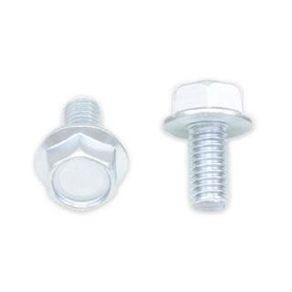 Vis à bride Bolt tête hexagonale 10mm M6x1x12mm 10 pièces