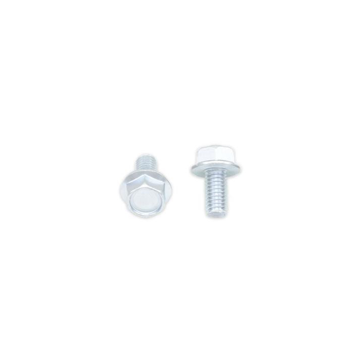 Vis à bride Bolt tête hexagonale 10mm M6x1x12mm 10 pièces