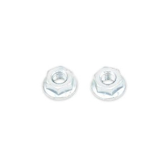 Ecrou à bride Bolt M6x1mm tête 10mm acier 10 pièces | Oxmoto