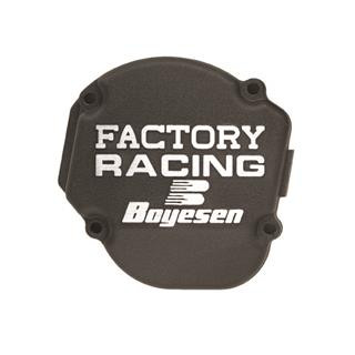 Couvercle d'allumage Boyesen Factory Racing noir Yamaha PW50