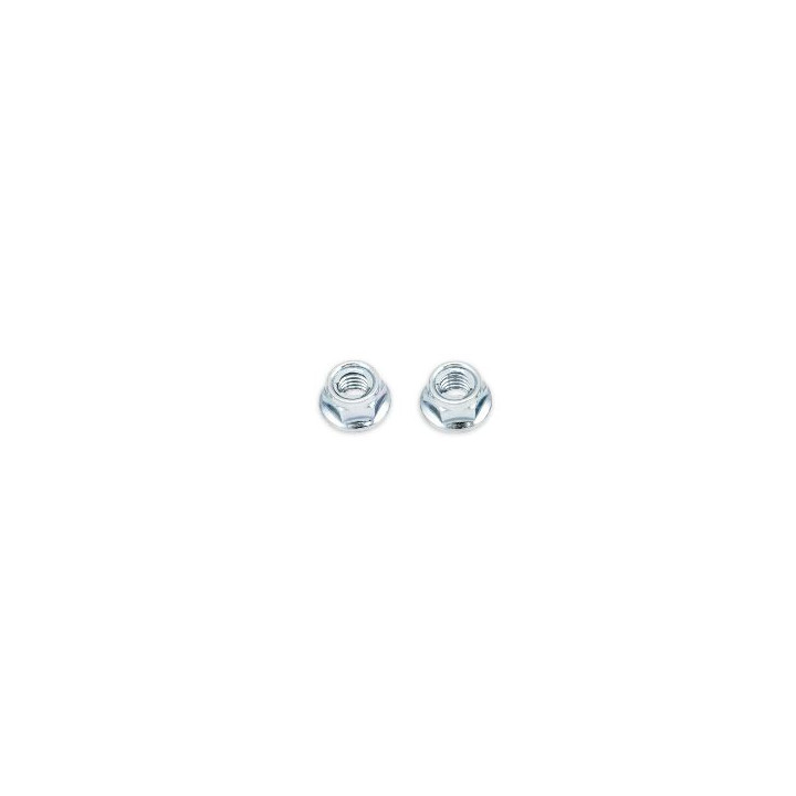 Ecrou Fuji à bride Bolt M6x1mm tête 10mm acier 10 pièces