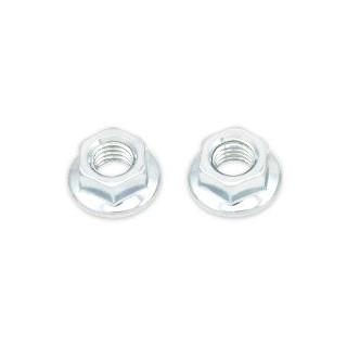 Ecrou à bride Bolt M8x1,25mm tête 12mm acier 10 pièces