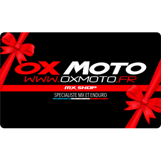 Carte cadeau Oxmoto (10€ à 150€) | Oxmoto