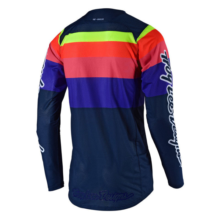 Maillot troy lee designs se air spectrum navy | Oxmoto