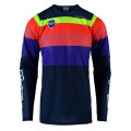 Maillot troy lee designs se air spectrum navy | Oxmoto