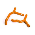 Durites de radiateur Samco type origine orange - 2 durites KTM sx85