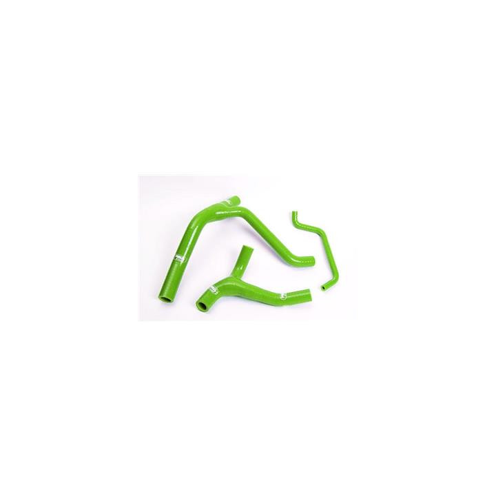 Durite de radiateur Samco - 4 Kawasaki kX250F KAW-33GREEN