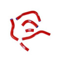 Durites de radiateur Samco type origine rouge - 6 durites Honda crf450r