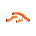 Durites de radiateur Samco type origine orange - 3 durites ktm/husqvarna 1094617001