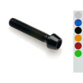 Vis btr conique Lightech m4 x 35 ergal cobalt | Oxmoto
