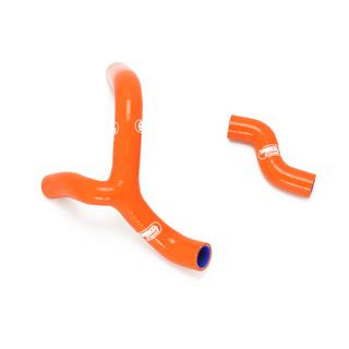 Durites de radiateur Samco kit transformation y bleu - 3 durites KTM 50sx