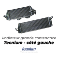 Radiateur oversize Tecnium gauche soudé 1011276 | Oxmoto