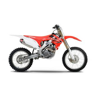 Ligne complete Yoshimura usa rs4 inox/silencieux alu Honda crf250r