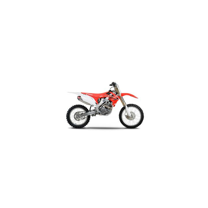 Ligne complete Yoshimura usa rs4 inox/silencieux alu Honda crf250r