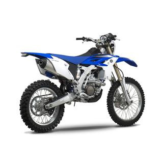 Ligne complète Yoshimura usa rs4s inox/silencieux alu Yamaha wr-f450