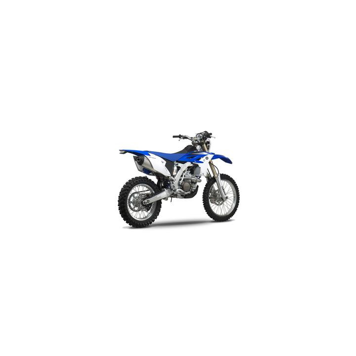 Ligne complète Yoshimura usa rs4s inox/silencieux alu Yamaha wr-f450