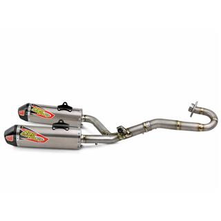Ligne complète pro circuit t-6 inox/silencieux titane Honda crf250r