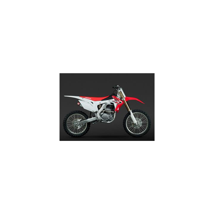 Ligne complète Yoshimura rs9-e inox/silencieux double aluminium Honda crf250r