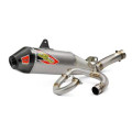 Ligne complète pro circuit t-6 inox silencieux alu/casquette carbone Yamaha yz450f