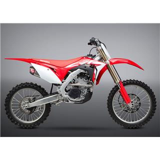 Ligne complète Yoshimura rs-9t titane/2 silencieux titane/casquette carbone Honda crf250r
