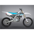 Ligne complète Yoshimura rs4 signature series inox silencieux alu/casquette carbone Yamaha yz250f