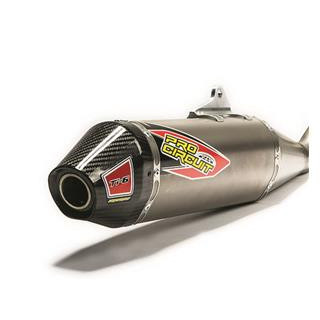 Ligne complète pro circuit t-6 euro inox/silencieux titane/casquette carbone Yamaha yz250f
