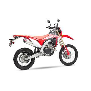 Ligne complète Yoshimura rs-4 inox/silencieux alu/casquette carbone Honda crf450l