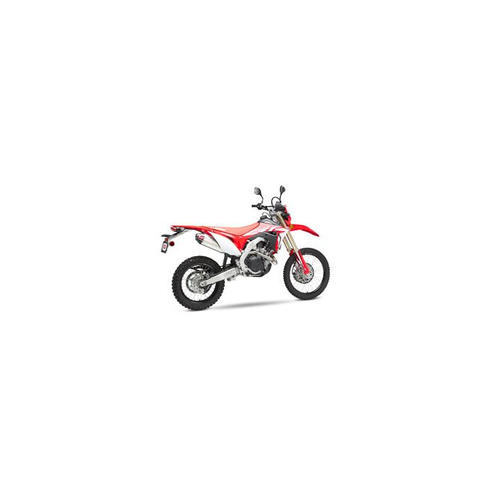 Ligne complète Yoshimura rs-4 inox/silencieux alu/casquette carbone Honda crf450l