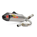 Ligne complète pro circuit t-6 inox/silencieux alu/casquette carbone Kawasaki kx-250