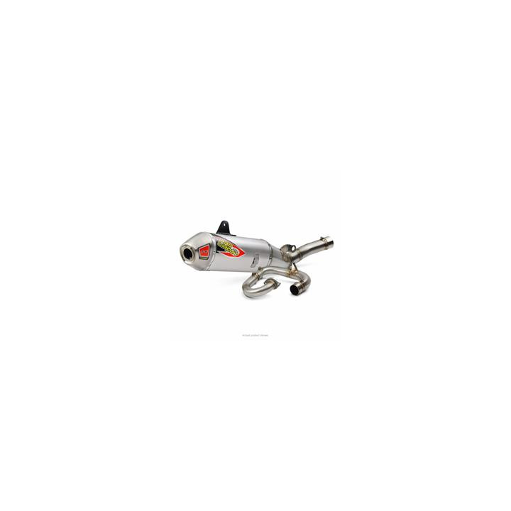 Ligne complète pro circuit t-6 inox/silencieux alu/casquette inox Yamaha yz450f