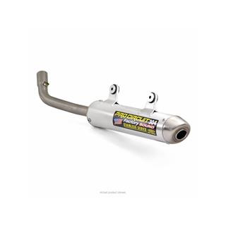 Silencieux pro circuit 304 alu brossé/casquette inox ktm/husqvarna 1061648