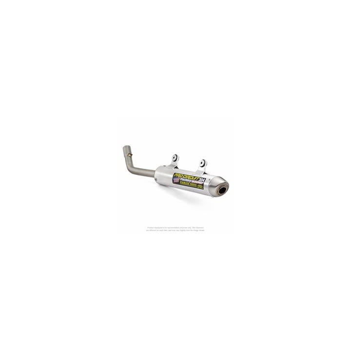 Silencieux PRO CIRCUIT 304 alu brossé/casquette inox KTM/Husqvarna 1051912