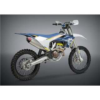 Silencieux Yoshimura rs-4 signature series aluminium/casquette carbone ktm/husqvarna