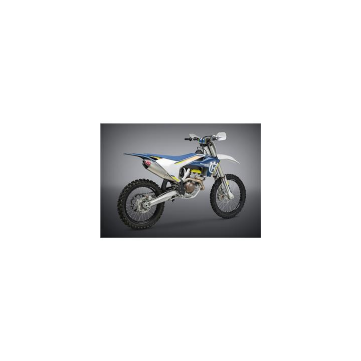 Silencieux Yoshimura rs-4 signature series aluminium/casquette carbone ktm/husqvarna